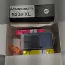 923XL Ink Cartridges Combo Pack with Chip Compatible with HP 923e 923XL Ink Cartridges for HP OfficeJet Pro 8120/8123/8130/8133/8135/8138/8139 Printer (4 Pack BK/C/Y/M)