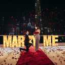 Marquee Letters 4 Feet Tall Large Light Up Letters M Wedding Mr and Mrs Sign Marry Me Engagement Party Decor Yellow Light Birthday Decorations Balloon Arch Kit Foam Sign M