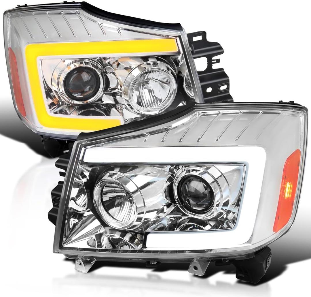 SPEC-D TUNING Chrome Projector Headlights