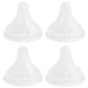 Silicone Nipple (L) for Spectra Baby Bottles, Fast Flow, 6m+, 4 Count