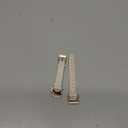 Minyee Leather Band Compatible with Samsung Galaxy Watch 7/6/5/4/FE/Active 2 40mm 44mm/Watch 6 Classic 43mm 47mm/Watch 5 Pro 45mm Bands, 20mm Slim Dressy Leather Strap with C-Shape Metal Buckle Women (Starlight/Rose Gold)