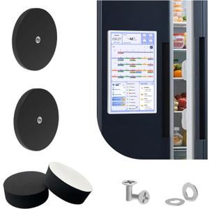 Magnetic Fridge Mount for Skylight Calendar 15-Inch | No-Punch Easy to Assemble and Remove| Rubber Coated Scratch-Free| 2Powerful Magnetic Mount and 2 Foam Pads| Accessories for Skylight Calendar