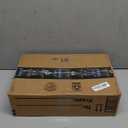 BRIGHTDECK Outdoor Christmas Ornaments, Lighted Pop-Up Outdoor Holiday Ball Decoration with 80 LED Lights, 8 Light Modes, Lighted Collapsible Holiday Decorations for Yard, Home (Red)