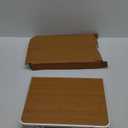 Portable Folding Table - Small Outdoor Folding Table, Suitable for Travel, Camping, Beach, Barbecue, Picnic, Party, Patio (Bamboo)