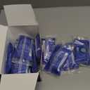 12 Pack Rechargeable Desiccant Packs, 100g Each, Blue, Color Indicating Silica Gel Dehumidifier Bags for Storage, Closets, Cars, Bins