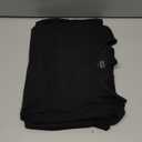 Missufe Women's Crew Neck Long Sleeve Ruched Knee Length Bodycon Casual Dress Sheath Sundress (X-Large, Black)