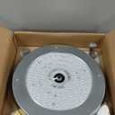 Fandelier Ceiling Fans with Lights and Remote Control Crystal Chandelier Ceiling Fan for Bedroom Living Room, LED Dimmable, 6 Speeds, Reversible DC Motor,Chrome