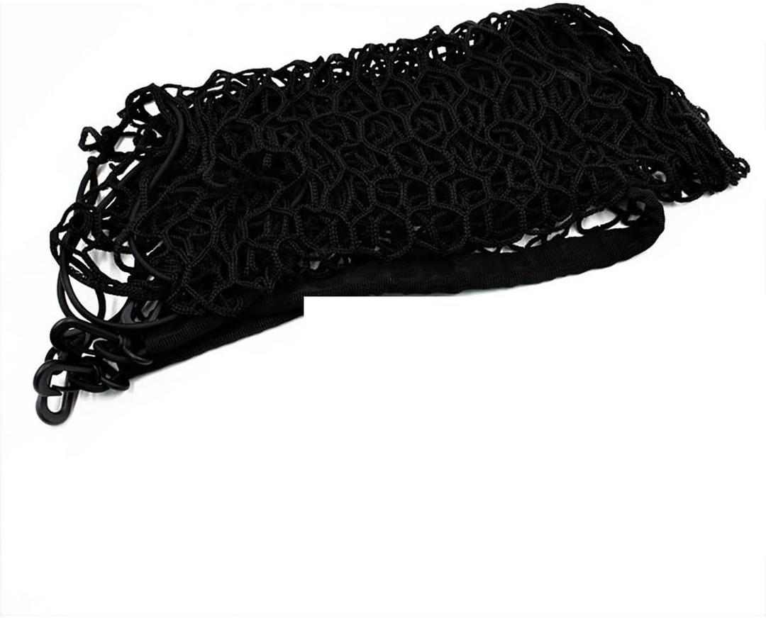 Car Storage Net 120/70 * 70cm Car Trunk Net Boot String Mesh Elastic Nylon Rear Back Cargo Trunk Storage Organizer Luggage Net Holder Storage Nets for Campervans