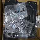 monTEK Full Motion TV Wall Mount for 2365 Inch Flat & Curved TVs and Monitors, Swivel & Tilt Articulating Bracket, Max VESA 400x400mm, Holds up to 77 lbs, Perfect Center Design