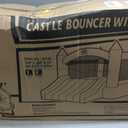 ACTION AIR [Updated Version] Bounce House, Inflatable Bouncer with Air Blower, Jumping Castle with Slide, Family Backyard Bouncy Castle, Durable Sewn with Extra Thick Material, Idea for Kids (C-9745), 12'L x 9'W x 6.1'H
