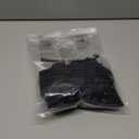 Gogokids Gymnastics Leotards for Girls Sparkly Rhinestone Dance Unitard with Shorts & Hair Scrunchie Activewear (Black,120)