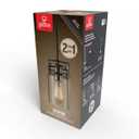 Globe Electric Oliver 1-Light Dark Bronze Plug-In or Hardwire Pendant Lighting with 15 ft. Cord 61109