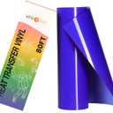 HTVRONT Heat Transfer Vinyl Roll - 12" x 80ft Royal Blue HTV Vinyl for T Shirts, Blue Iron on Vinyl Compatible with Cricut Cutting Machine, Easy to Cut & Weed for Craft Design (Royal Blue)