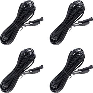 Battery Tender 12 Foot Extension SAE Cable 4 Pack - Designed for Use with Battery Tender Chargers - Quick Connect Plugs for Easy Connection to Motorcycle, Cars, ATVs and More - 081-0148-12-BG4