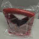 Bagel Slicer, Perfect for Bagels, Safe Grip, Safety Shield, Bagel Cutter Stainless Steel, Universal Slicer (Red)