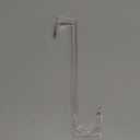 12" Clear Wreath-Hanger Non Scratch Over The Door Hooks,2 Pack Easter Halloween Christmas Decoration Welcome Sign for Front Doors Dcor Inside Outside,Slim Hangers Organizer for Home