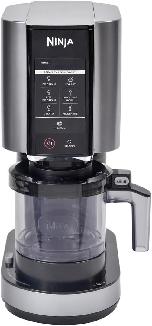 Ninja Creami Ice Cream Maker 127v - Ice Cream Dessert Maker for Gelato, Milkshakes, Ice Cream, Smoothie Bowls