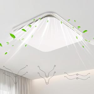 13.25 x 13.25" Universal Bathroom Exhaust Grille Cover, FG701S Bathroom Vent Fan Cover for Broan-NuTone Fans, Ventilation Cover Bathroom Ceiling Fan Cover with Spring Clips