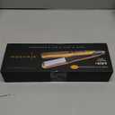 MOEHAIR Professional Titanium Ionic Flat Iron Hair Straightener for Straightening, Waving, Curling, & Flip | 1.5" Ceramic Floating Plates | Adjustable Temperature | Auto Shut Off | for All Hair Types