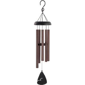 Carson Home Accents Signature Series Chimes 44-Inch Bronze Fleck Chime