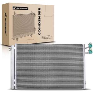 A-Premium A/C Condenser Compatible with BMW 3-Series 323i 325i 328i 330i, 325Ci 330Ci, 325xi 328xi 330xi, 128i, M3 M5 M6, X1 Z4