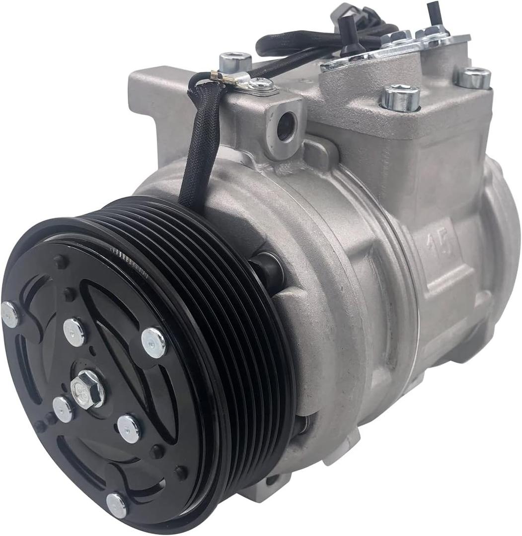 Dearl A/C AC air condition compressor with Clutch L4 2.4L compatible with Honda 02-06 Cr-V CRV 02 03 04 05 06 (2002 2003 2004 2005 2006)