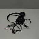 Wireless Headset with Mic for Work, AI ENC Noise Cancelling for Clear Call & Meeting, Single Ear Work Headset with Charge Stand for Remote & Office. Bluetooth 5.3 & USB 2.4G Dongle for Zoom & Teams