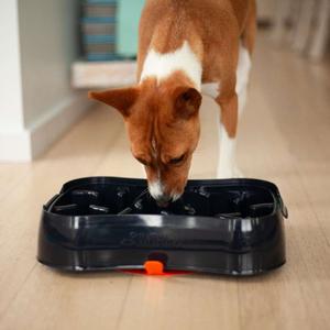 Marley Slowappy Slow Feeder - BPA-Free, Silicone Dog Feeding Bowl for Fast Eaters - Wet & Dry Food Suitable (Bowl Only)