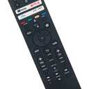 RMF-TX520U Replacement Voice Remote Applicable for Sony TV KD-43X80J KD-50X80J KD-55X80J KD-55X85J KD-65X80J KD-65X85J KD-75X85J XR-55A80J XR-55X90J XR-65A80J XR-65X90J XR-77A80J KD-75X80J KD-43X85J