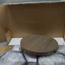 VividVibe End Tables for Living Room, Fluted Couch Side Table with Hexagonal Base, Wooden Bedside Table Bedroom Nightstands Home Office Modern Accent Grey Alder