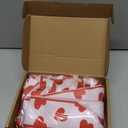 WILLBOND 8 Pcs Valentine's Day Cabinet Ribbons Bows for Kitchen 78.8 Inch Large Red and White Heart Door Ribbon Cabinet Bows for Home Gifts Holiday Wall Furniture Party Decorations