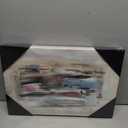 Renditions Gallery Abstract Wall Art Prints for Home Decor Rustic Pastel Colored Dusk Blush Canvas Paintings for Living Room Kitchen Office Walls - 12"X18" LT15