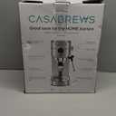 CASABREWS 5418 PRO Espresso Machine 20 Bar, Upgraded Espresso Maker with Powerful Steam Milk Frother, Stainless Steel Coffee Machine with Fast Heating System for Cappuccino, Latte, Silver
