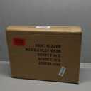 VEDECASA 2 Tier Black Printer Stand with Storage Bag for Home Office Desktop Printer Table Underdesk Organizer Mobile Printer Shelf with Caster Wheel (Black)