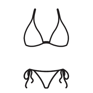 B2PRITY Swimsuit L Black