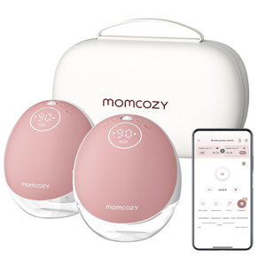 Momcozy M9 Wearable Pump: App-Enabled, Multi-Modes & 15 Levels Personalized Pumping for The Modern Mom