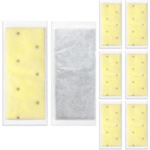 8 Pcs PureAir PK-2 Refill Filter Replacement for Frigidaire Produce Keeper Plus FRPAPK2RF Compatible with CrispSeal Plus Gallery Models GRMG2272BF, GRMG2272BF, GRMC2273BD, GRMC2273CF02