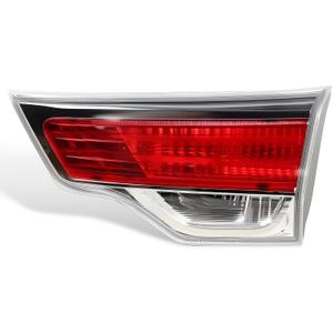 TO2803115 Inner Tail Light w/O Bulb Compatible with 2014-2016 Highlander Right Side Rear Brake Lamp Taillight 815800E050