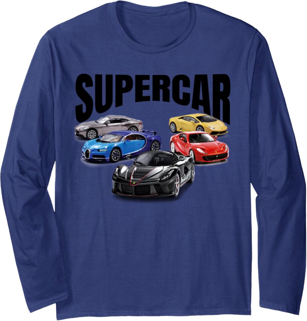 The best Supercar racing fan on the planet. Long Sleeve T-Shirt L