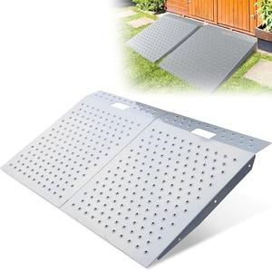WHALEMOTOR Shed Ramp 2PC, Loading Ramp for Riding Mower, 29" L x48 W, 750 lbs Capacity, Shed Storage Ramps for Sheds, Garages, Barns, ATV, Lawnmower, Golf Cart, Sturdy Anti-Slip Ramps