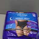 Always Discreet Adult Incontinence Overnight Underwear for Women, Large, Up to 100% Bladder Leak Protection, 14 Count