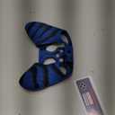 eXtremeRate PlayVital Samurai Edition Anti-Slip Controller Grip Silicone Skin for Xbox Core Controller, Ergonomic Protective Case Cover for Xbox Series S/X Controller w/Thumb Grips - Black & Blue