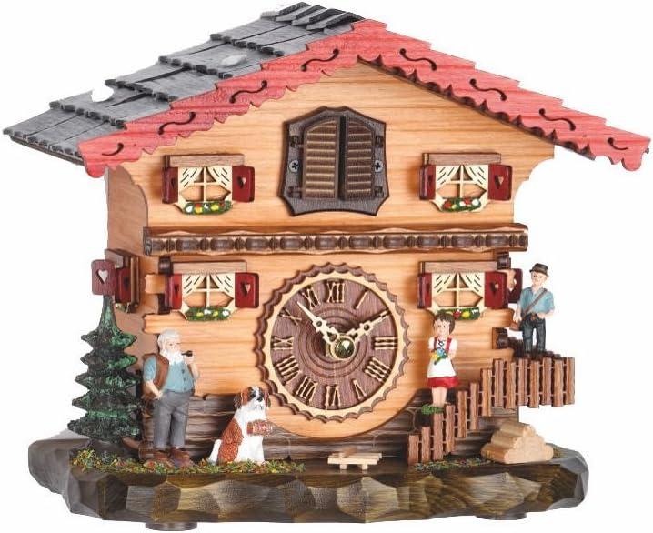 Trenkle Quartz Cuckoo Clock Swiss House with Music TU 487 QM