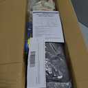 Dripex Baby Playpen, 47×47 Inch Small Playpen for Babies, Enhanced Safety Baby Play Yard for Indoor & Outdoor, Infant Play Pen with Soft Breathable Visible Mesh, Anti-Fall Design & Easy Setup, Grey