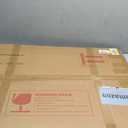 Wall Mounted Bathroom Vanity Mirror, 24"x36" Single Beveled Edge Frameless Rounded Rectangle Mirror, Large Bathroom Mirrors for Over Sink, Living Room, Entryway, Hang Horizontally & Vertically