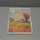 TWING 11x14 Picture Frame,Display 8x10 Photo with Mat or 11x14 without Mat,Ornate Vintage 11 x 14 Photo Frames for Wall Mounting,Vintage White,1 Pack