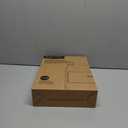 Amazon Basics Battery Organizer with Tester, Wall-Mounted Design, Handle Holds 110 Batteries,9.37 x 11.69 x 2.91 inches Clear/Black (Medium to Large)