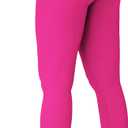 Sunzel Sunzfly Invisible Butt Scrunch Workout Leggings for Women, Butt Lifting High Waisted Gym Yoga Pants with Tummy Control (Small, Sonic Pink)