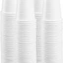 Comfy Package White Plastic Cups - Cold White Cups for Parties, Disposable Drinking Cups for All occasions (3oz., 500, Count)