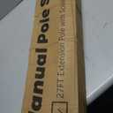 DOBEN 27FT Lightweight Carbon Fiber Manual Pole Saw for Tree Trimming